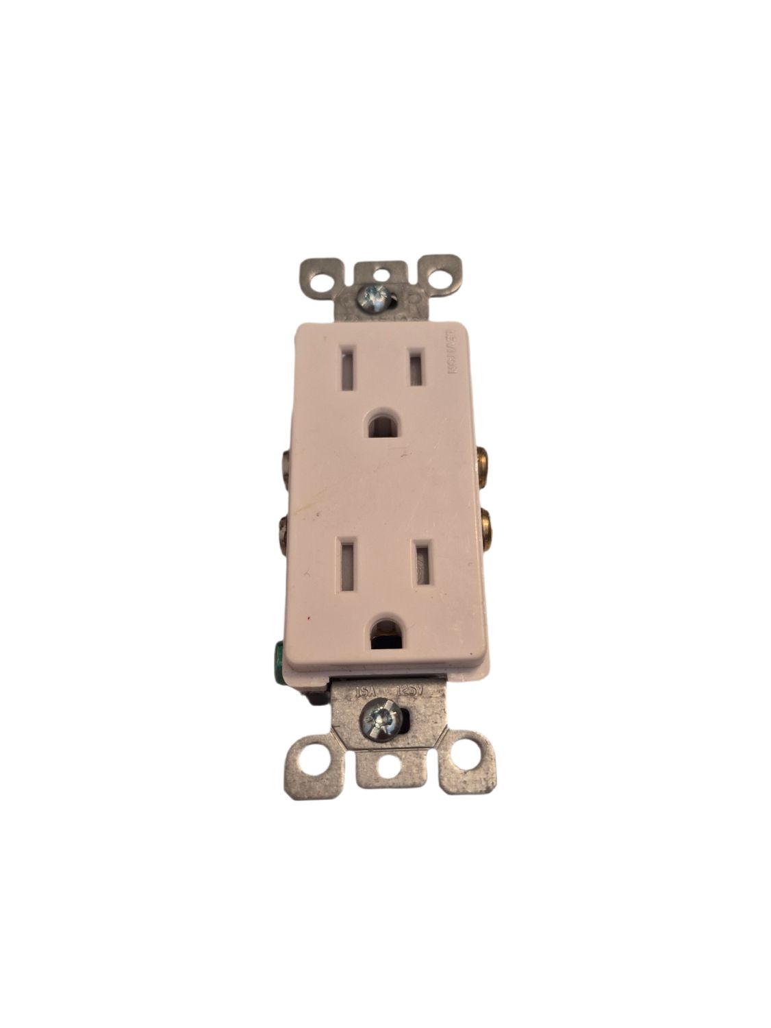 Leviton T5325-W Decora Tamper-Resistant Outlet – White – New / Never Installed