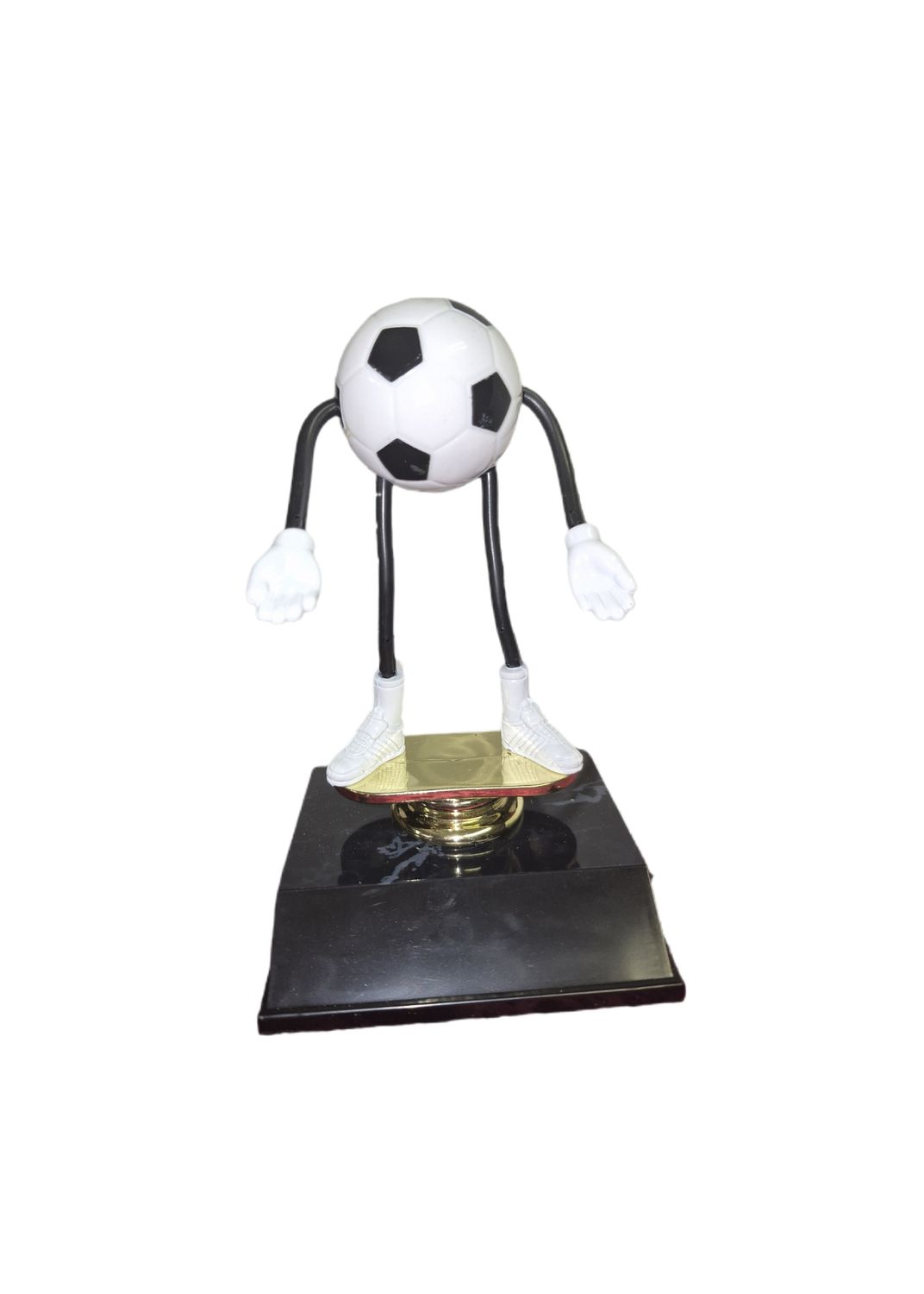 Vintage "Soccer Man" Novelty Trophy - New Old Stock (NOS) - 6.5" Tall