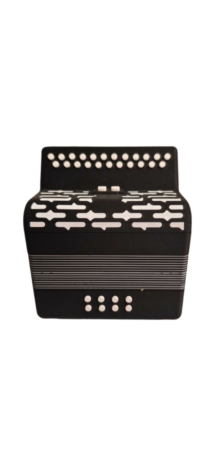 Accordion-Themed Columbarium Niche Display  – Memorial Keepsake