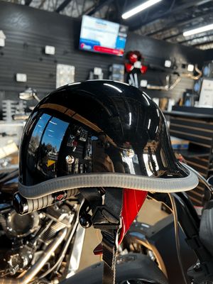 Daytona Hawk Novelty Helmet (Gloss Black)