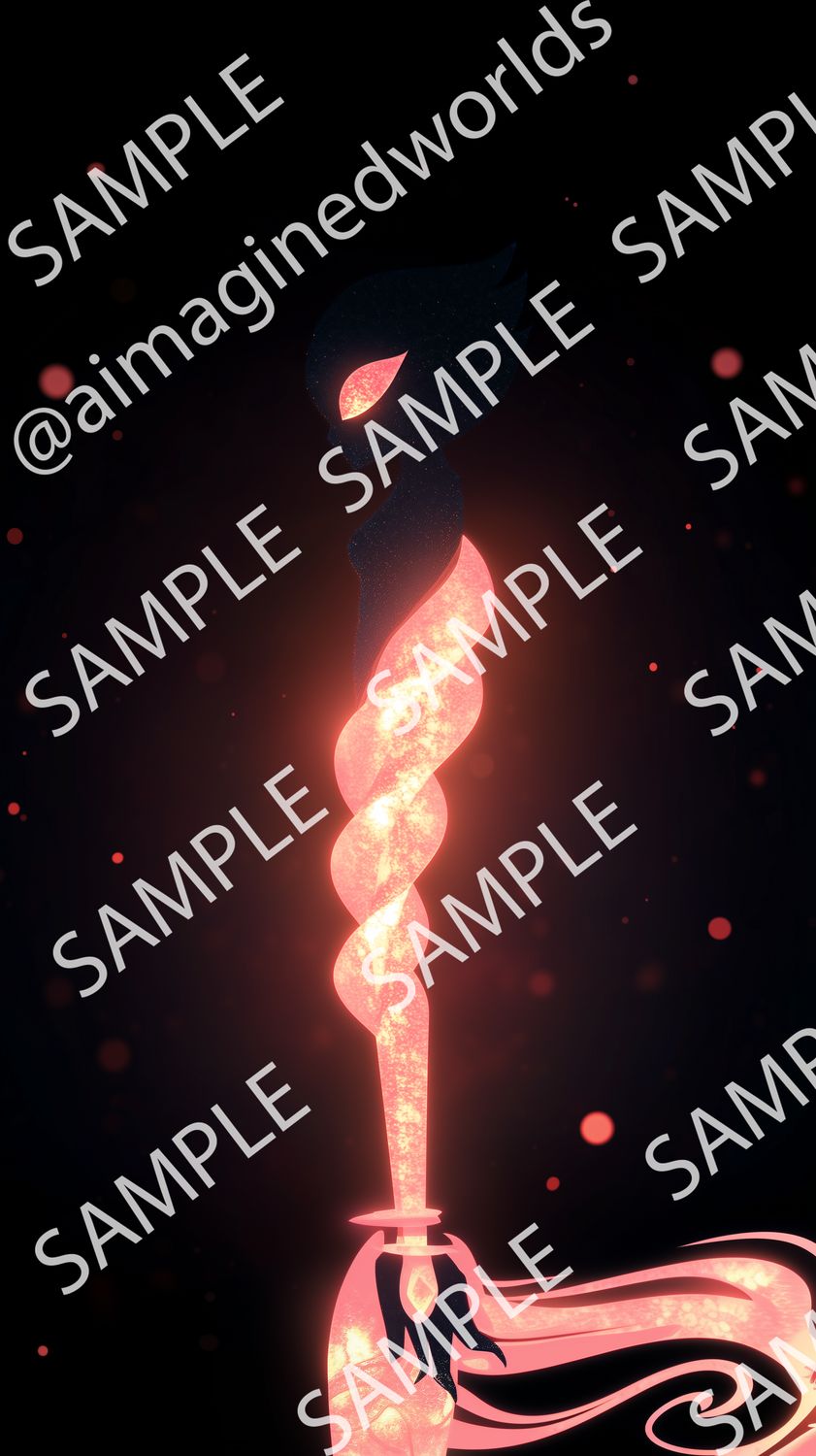 Flame Series - Candle (Phone)