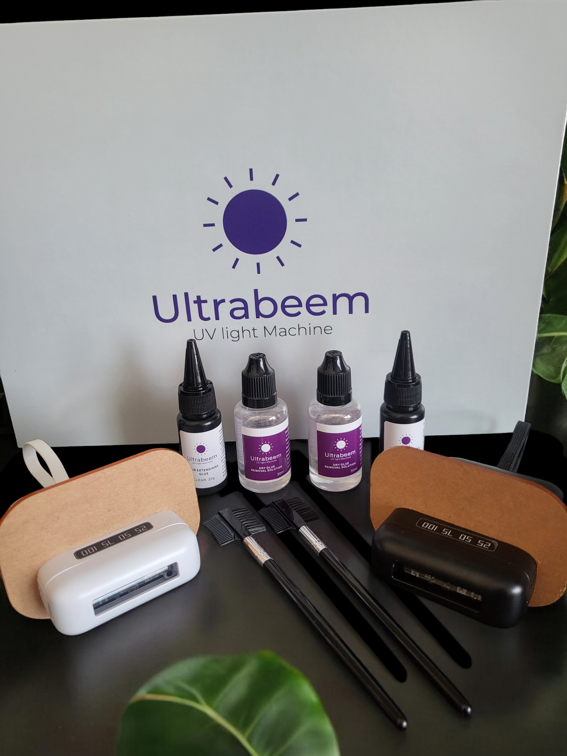 Ultrabeem Mini V Light Hair Extensions Application Kit.