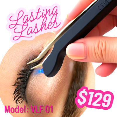 V-Lash Flex UV/ LED Lash extensions Tweezer Lamp.  Flexible.