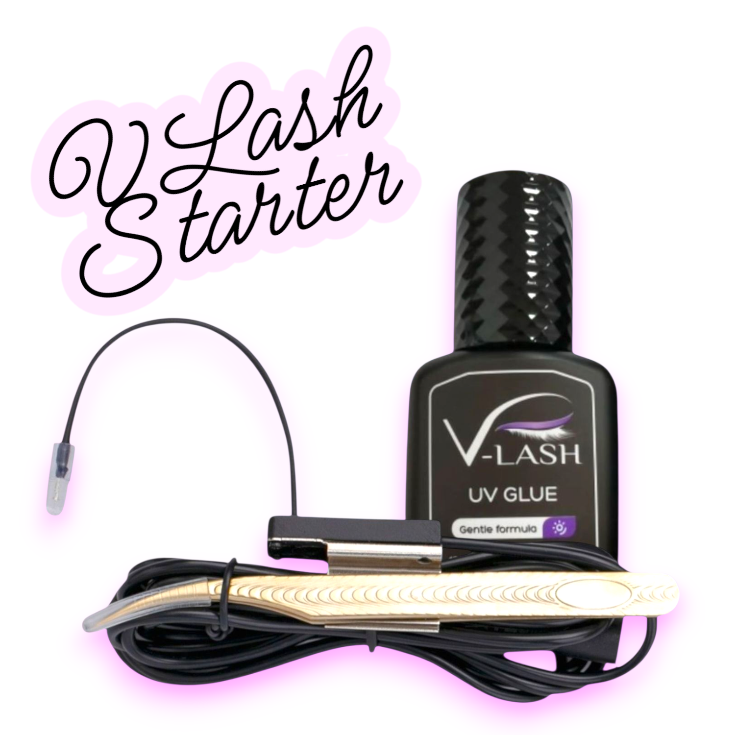 V-Lash Pro LED Eyelash Extensions Tweezer Lamp Kit.