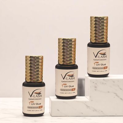 V-Lash UV LED 1 Second Eyelash Extensions Glue 10mL.