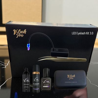 V-Lash Pro 3.0 Cordless  LED Eyelash  System Essentials Kit