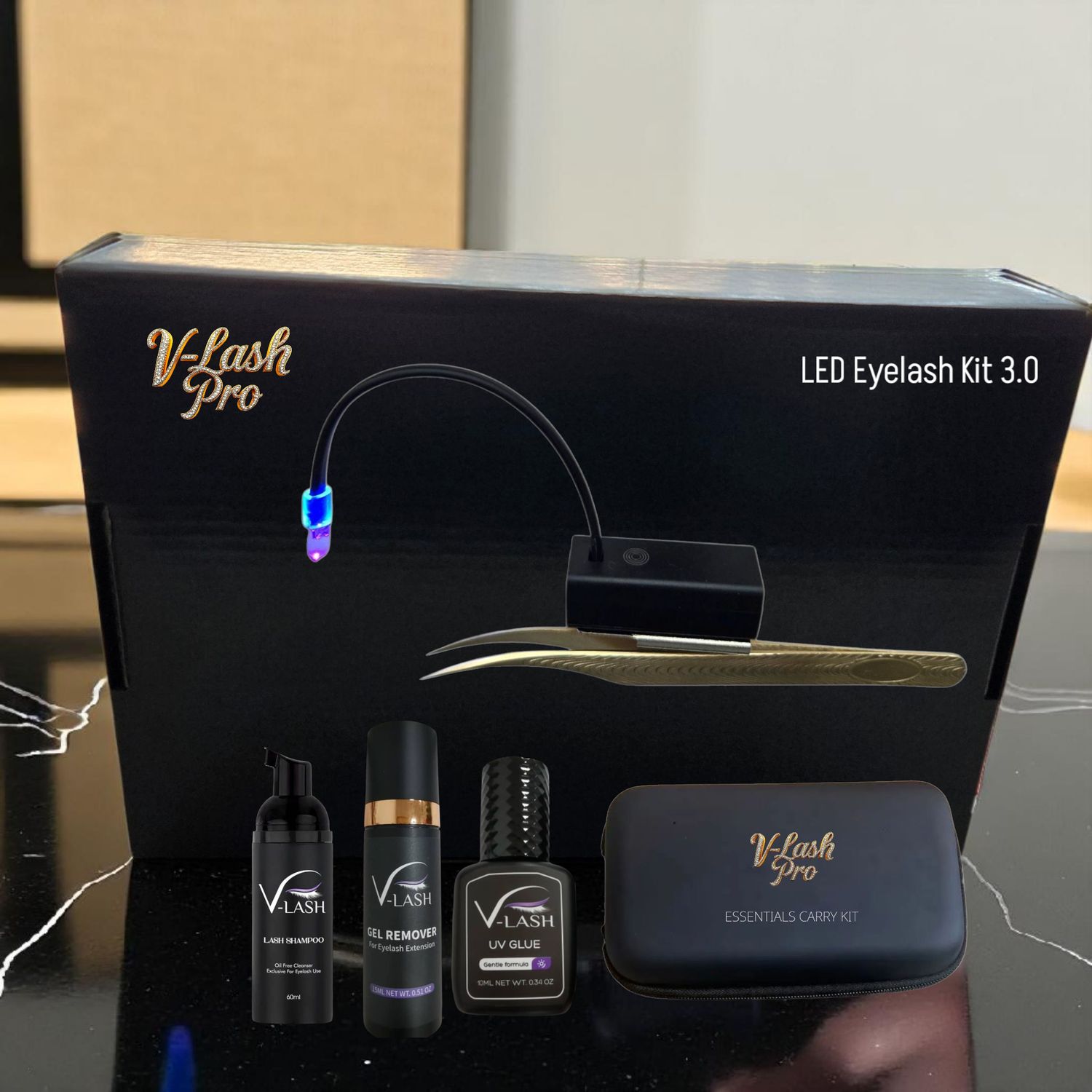 Wholesale LED V-Lash Pro 3.0 Cordless System Essentials Kit.