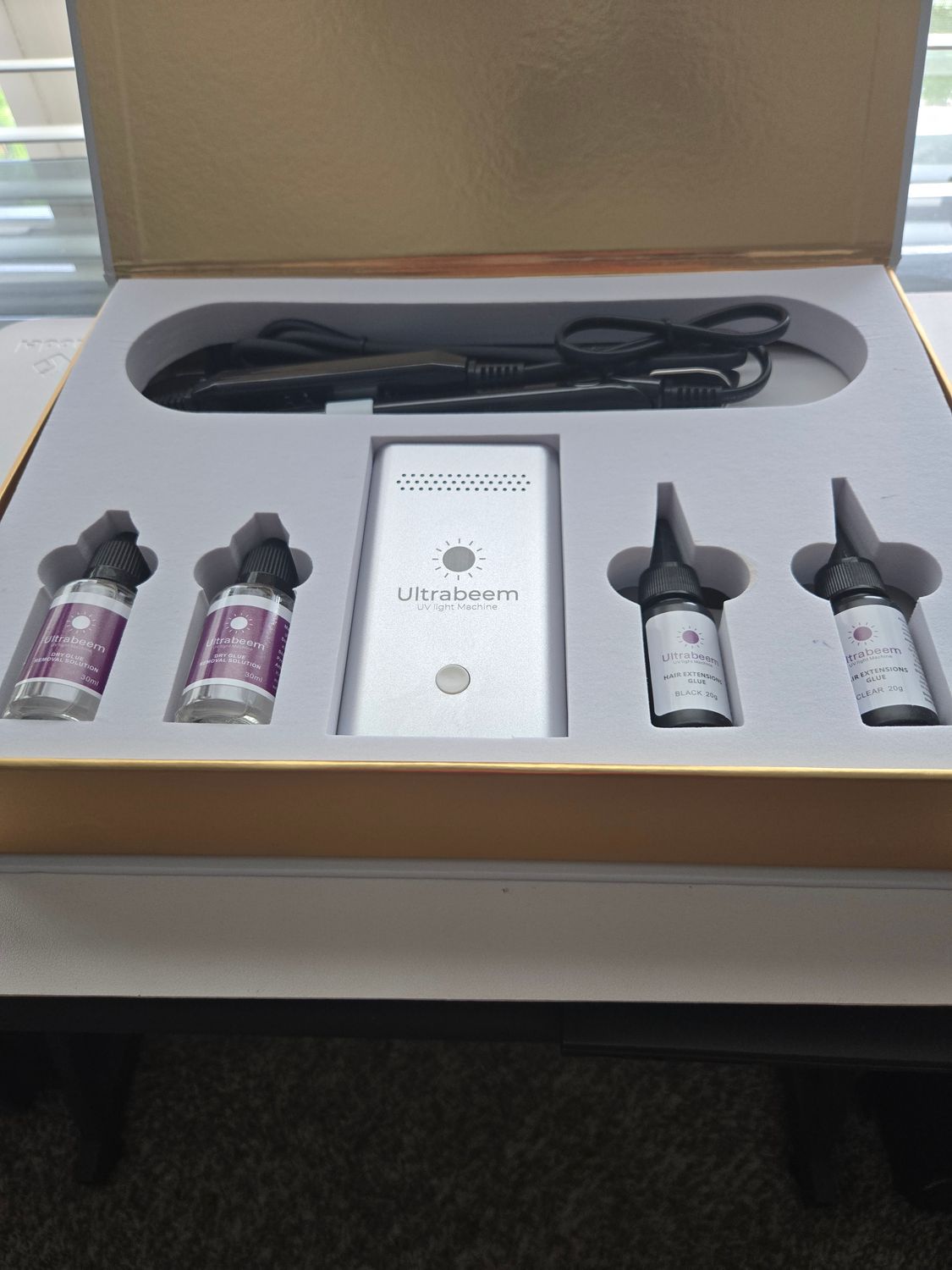 Ultrabeem Deluxe V-Light Hair Extensions Full Kit