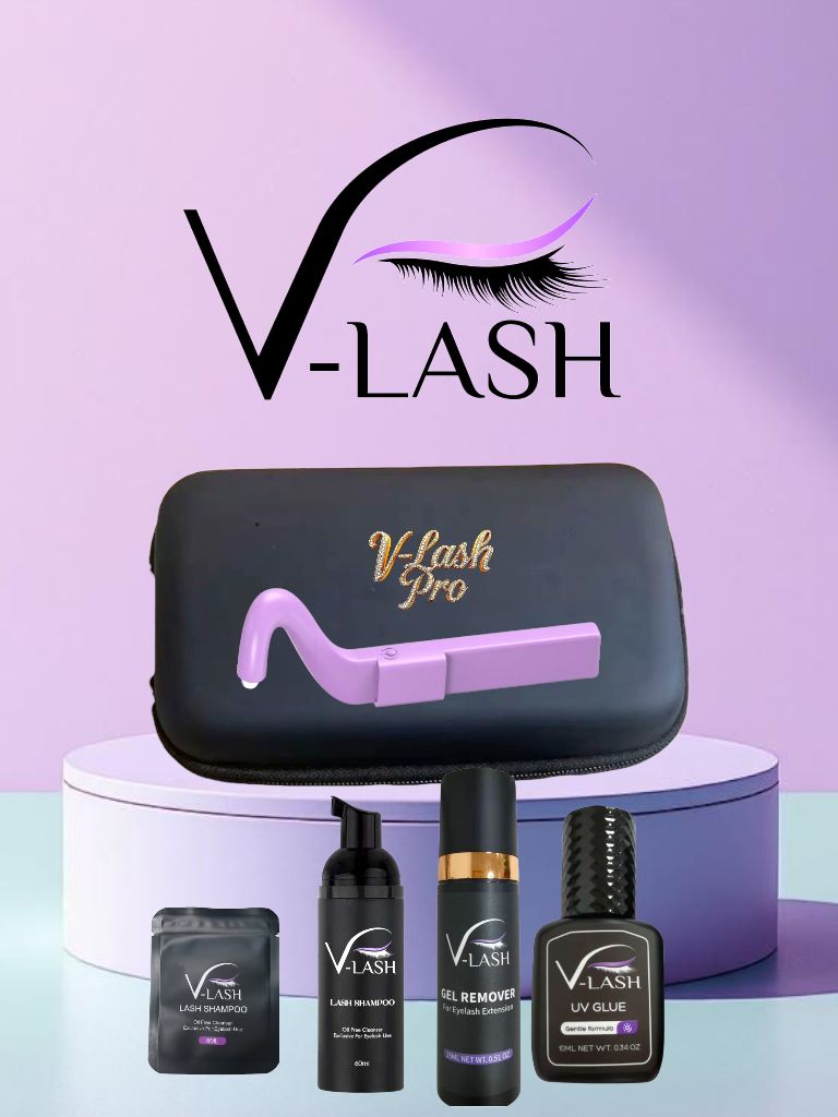 New Colors. V-Lash Pro Flex LED Lash Tweezer Kit. MOQ