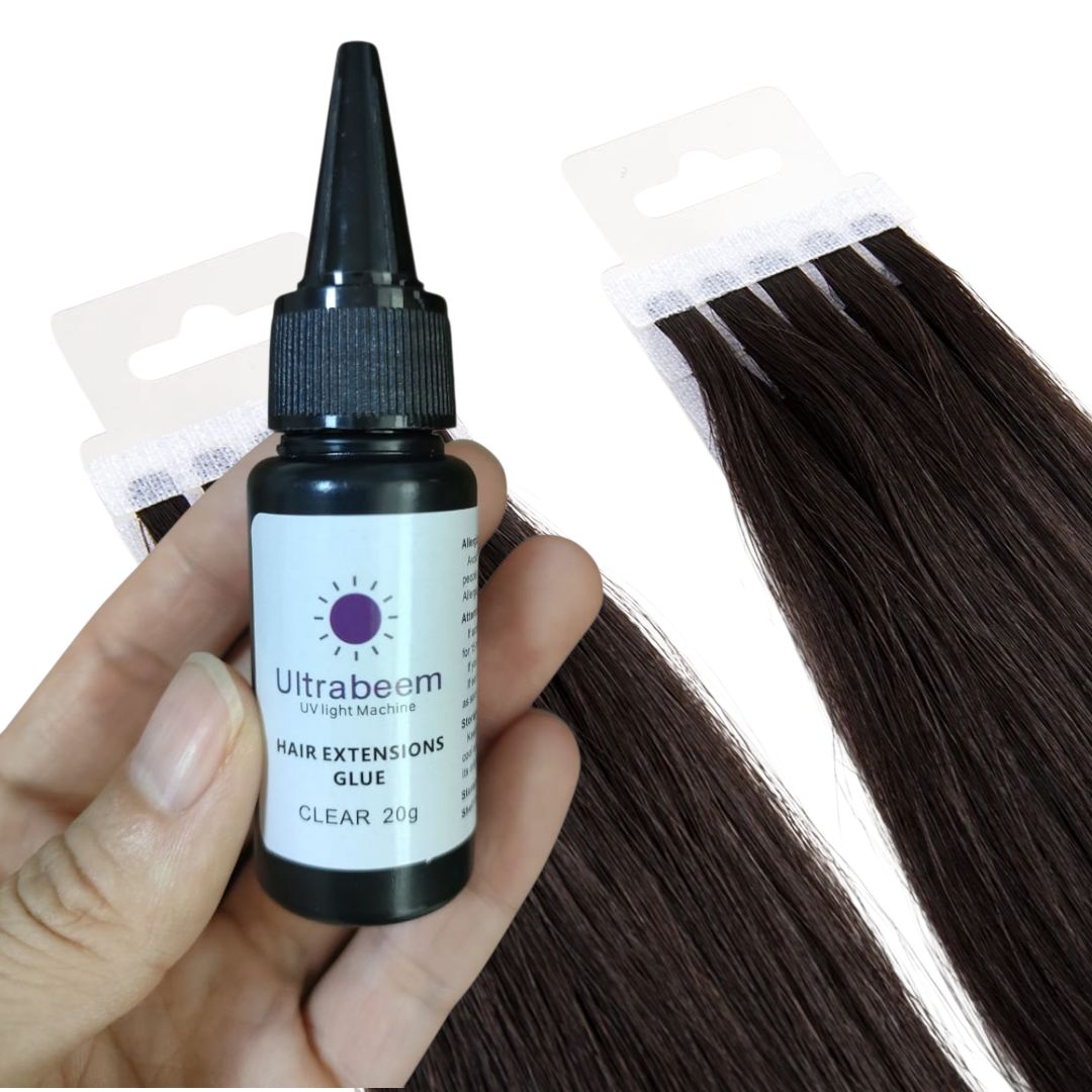 V-light Russian Hair Extensions Sample 10 pcs. Soft, silky texture.