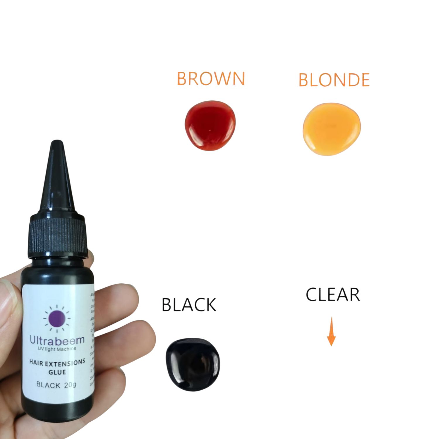 Wholesale UV-Light Hair Extensions Glue