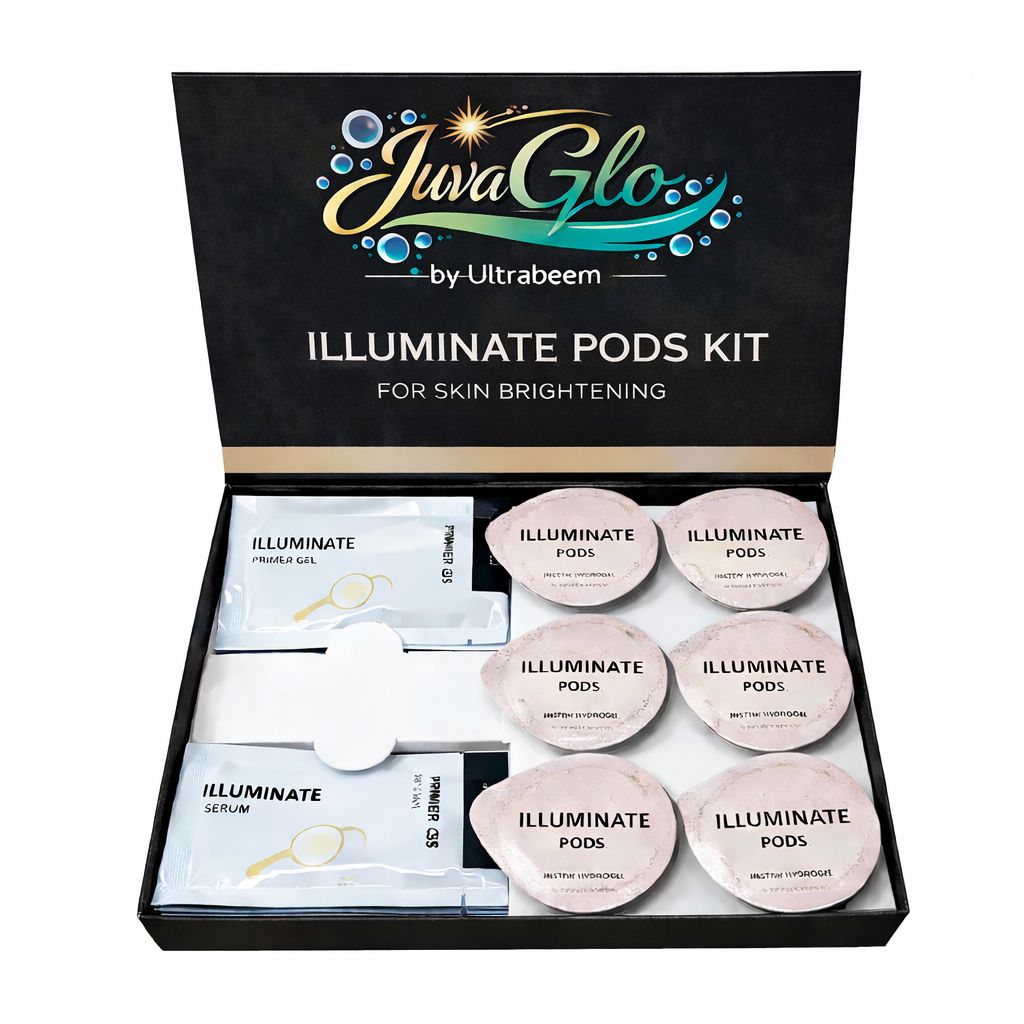 JuvaGlo Pods for the JuvaGlo Pen Firm. Brighten, Hydrate. Smooth.