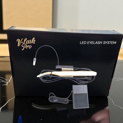 V-Lash Pro Remote UV LED Eyelash Extensions Grafting System Kit.