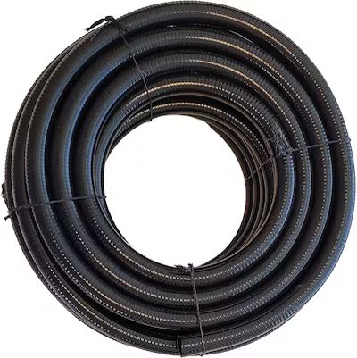 1-1/4 inch x 50 ft Black Non Metallic Flexible Liquid Tight Electrical Conduit