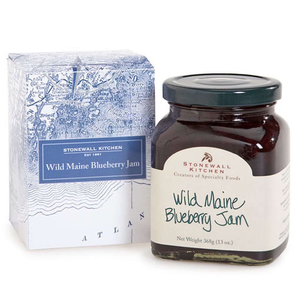 Stonewall Kitchen Down East Wild Maine Blueberry Jam Gift 11oz
