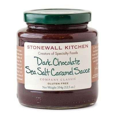 Stonewall Kitchen Dark Chocolate Sea Salt Caramel Sauce 12.5oz
