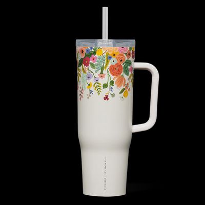 Corkcicle Cruiser 40oz Garden Party Cream