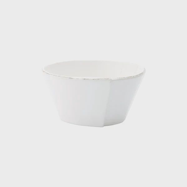 Lastra European Stacking Cereal Bowl, Colour: White