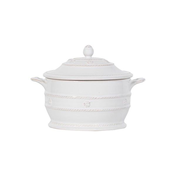 Berry &amp; Thread Mini Cocotte - Whitewash