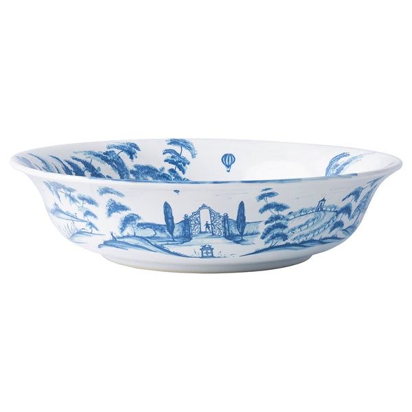 Country Estate 13” Serving Bowl - Delft Blue