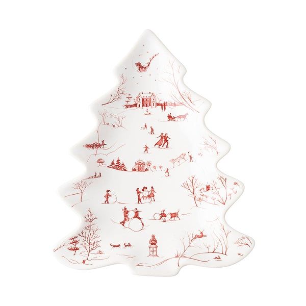 Country Estate Winter Frolic 10” Tree Tray