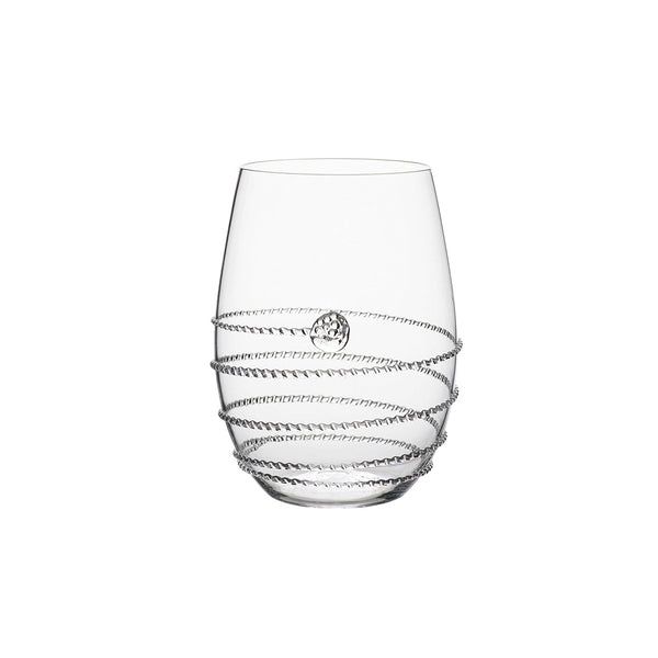 Amalia Stemless White Wine Glass  $68.00
