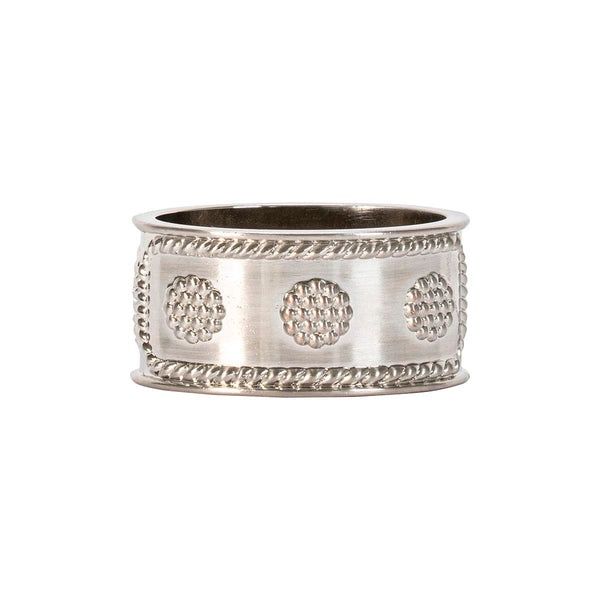Berry &amp; Thread Napkin Ring - Silver