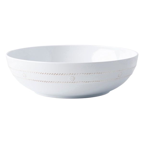Berry &amp; Thread Melamine 12" Bowl - Whitewash