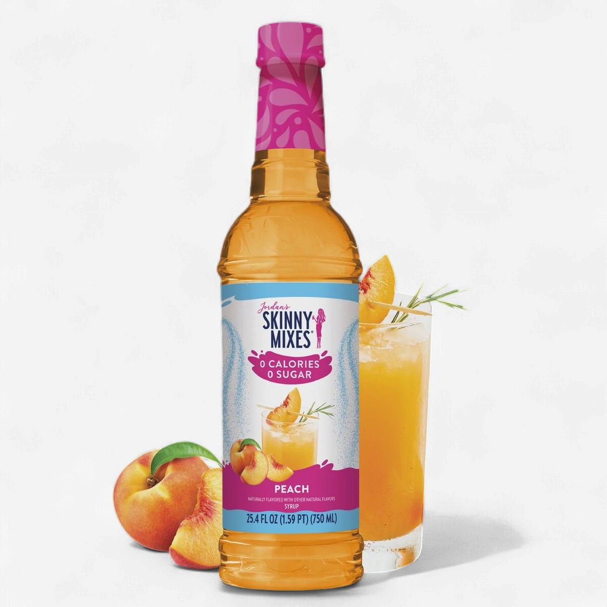 Suger Free Peach Syrup