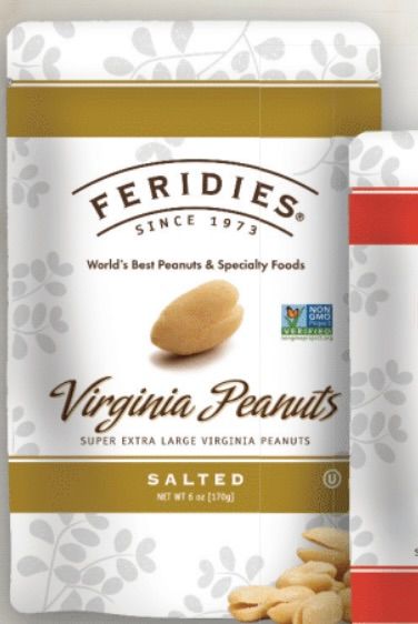 Feridies Salted Peanuts Snack Pack