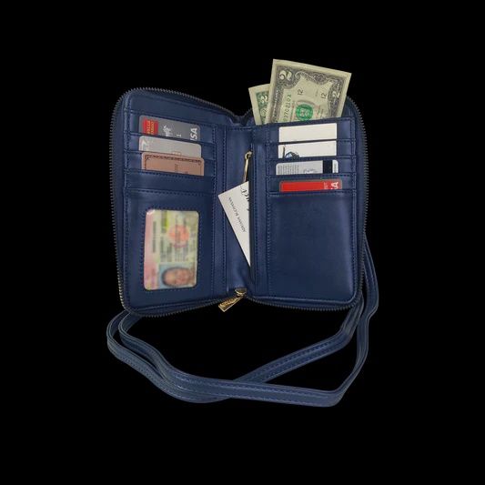 PursN Crossbody, Colour: Greek Navy