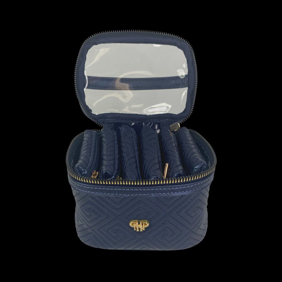 PursN Getaway Jewelry Case, Colour: Greek Navy