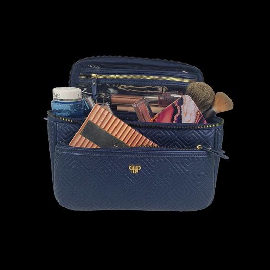 PursN Classic Train Case, Colour: Greek Navy