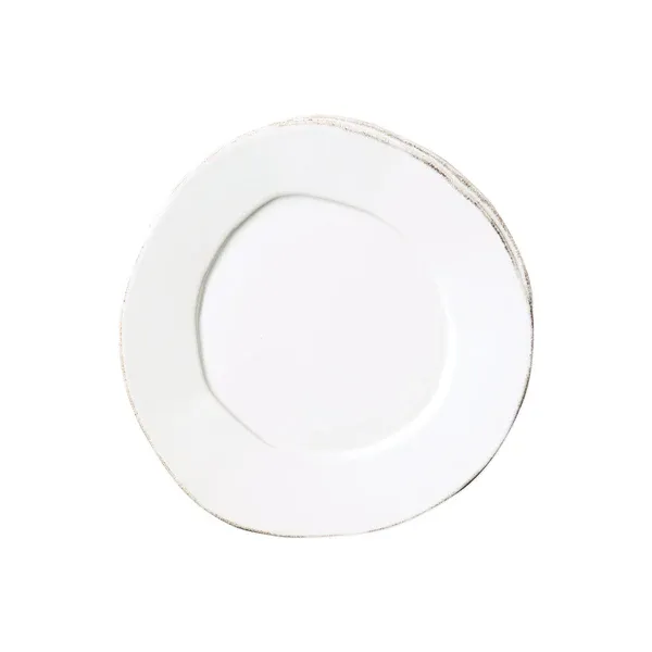 Lastra European Salad Plate, Colour: white
