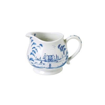 Country Estate Creamer - Delft Blue