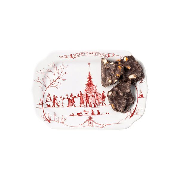 Country Estate Winter Frolic 7.5 Christmas Tray