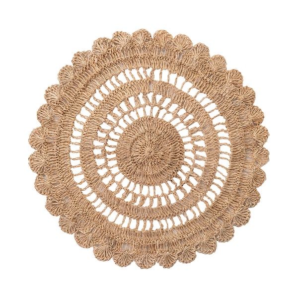 Macrame Placemat, Colour: NATURAL
