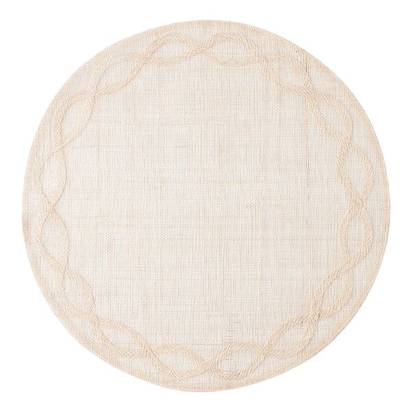 Tuileries Garden Placemat - NATURAL, Colour: Natural