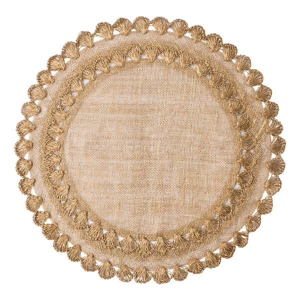 Isadora Placemat, Colour: Gold