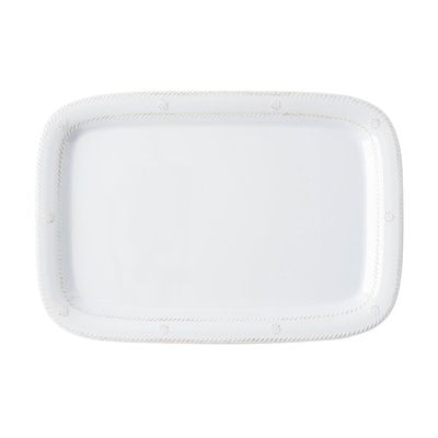 Berry &amp; Thread Melamine 16" Tray - Whitewash