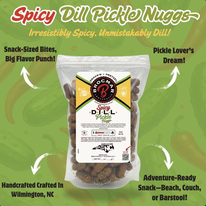 Spicy Dill Pickle Nuggs 4 oz bag