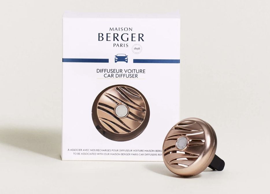 Car Clip -  Satin Rose