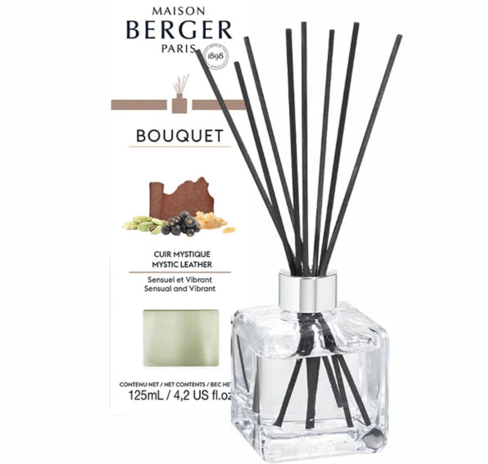 Pre-filled Reed Diffuser - Mystic Leather