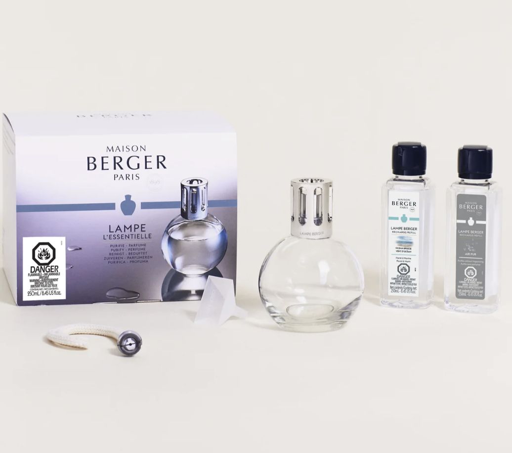 Essential Round Lamp Ritual Starter Kit with Air Pur So Neutral and Ocean Breeze