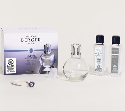 Essential Round Lamp Ritual Starter Kit with Air Pur So Neutral and Ocean Breeze