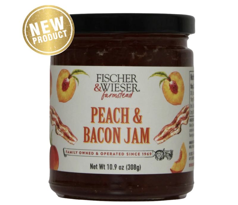 Peach &amp; Bacon Jam