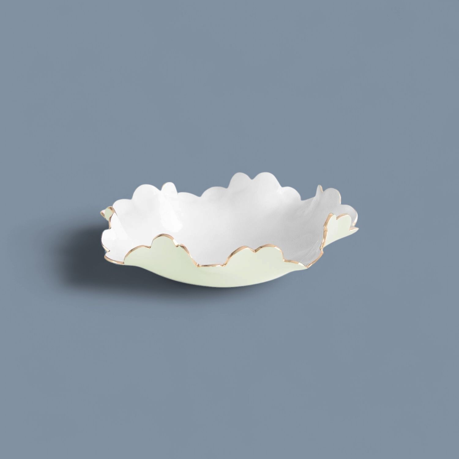 ENCANTO Collete Small Bowl, Colour: cream and white