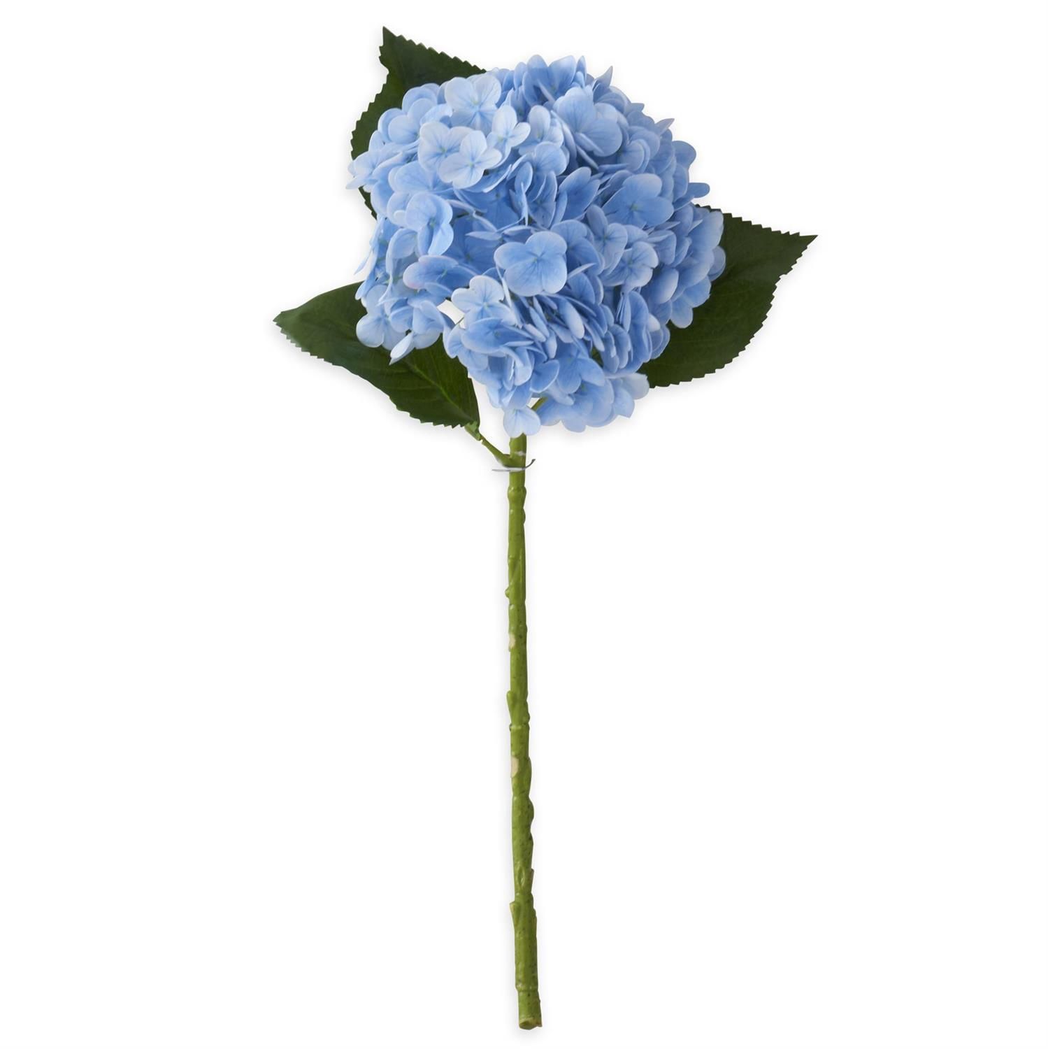 Hydrangea Real Touch Stem, Colour: blue