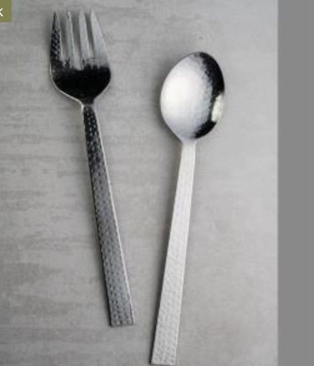 Hammered Flat Server Set of 2