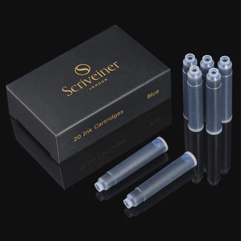 Scriveiner Fountain Pen Refill, Colour: Blue